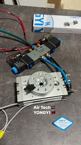 Air Rotary 180°- Magnetic sensor-solenoid valve 5/3NC-Relay #YONGYI #AirTech 010 09040060 | Air Tech -إيرتك
