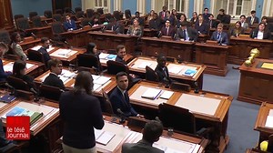 2.1K views · 35 reactions | Une centaine de jeunes de 18 à 25 ans ont participé, cette semaine, au parlement jeunesse mis en place tous les ans entre Noël et le jour de l'An depuis plus de 70 ans. Les projets de loi étudiés portaient sur des enjeux divers, notamment sur l'obtention du corps désiré, sur la valorisation du travail d'aide ou encore sur la tutelle financière obligatoire. | ICI Québec | Facebook