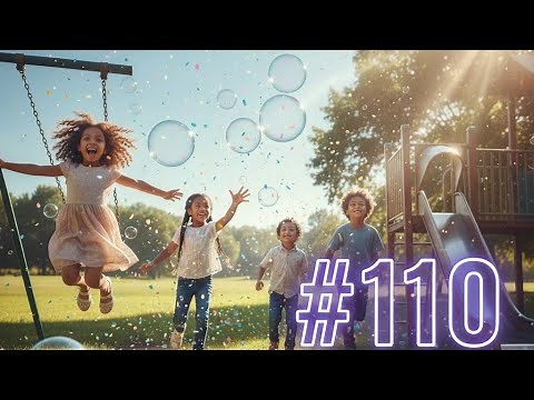 Kids Playing and Laughing Sound Effect 👧🧒 | Happy Playground Ambience | Free Cinematic SFX | #110