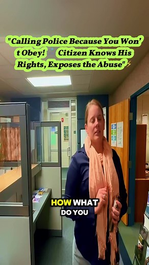 "Calling Police Because You Won’t Obey! 🚔 Citizen Knows His Rights, E...