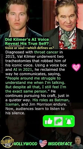 Did Kilmer’s AI Voice Reveal His True Self?