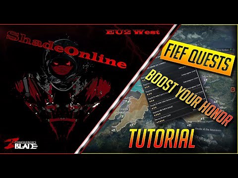 Conquerors Blade - Fief Quests Tutorial