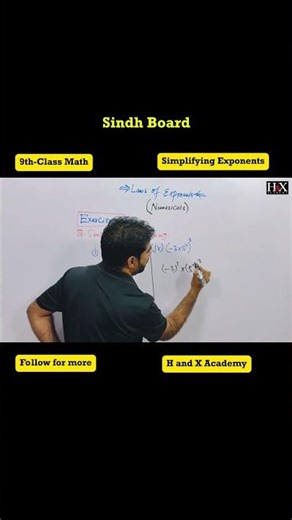 Power of a Power | Exponents | H and X Academy