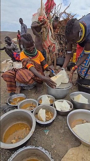 Why African Tribes Sleep Outside Every Night! #youtubeshorts #youtubefeed #trending