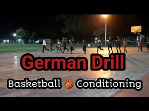 German Drill, Basketball 🏀Conditioning, Pawan Kumar Rai