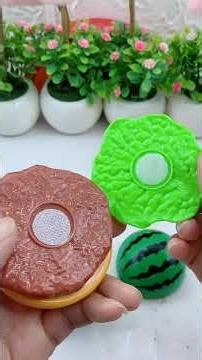 🍔 Fun Burger Toy Set 🍅🥬 | DIY Fast Food Play 🍟😋 #BurgerToy 🍔 #FoodPlaySet 🧸 #FunForKids