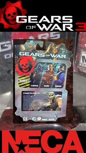 Neca Mini Damon Baird Action Figure Pt. 2 - Gears of War 3