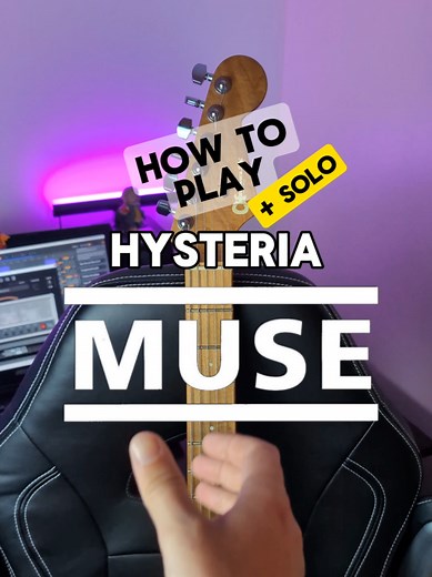 Master the Hysteria Guitar Solo by Muse