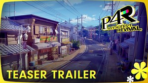 P4R来了！《女神异闻录4 Revival》前导宣传片公开