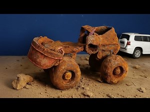 Rusty Toy Truck Found in the Desert! Abandoned for Years
