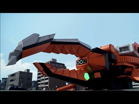 Power Rangers Samurai - Day Off - Beetle Zords - Beetle Blaster Megazord