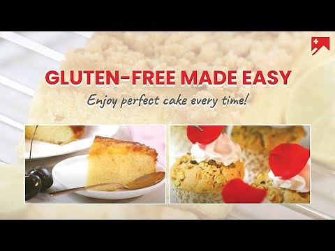 Gluten-free recipes for cakes | SwissBake® All-Purpose Gluten-Free Cake Mix Guide