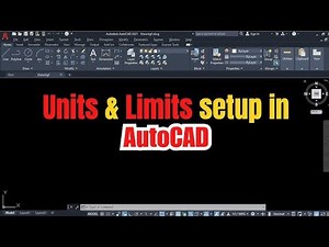 How to setup Limits and Units In Autocad ll How to Setup Limits in autocad ll setup Limits ll