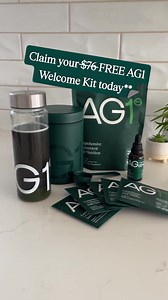 AG1 combines all your supplements into one with 75 nutrient-packed ingredients for an optimal health routine. 💪 ✅ Improves gut health with pre & probiotics ✅ Boosts your daily energy ✅ Helps support brain health & mood ✅ Promotes healthy aging ✅ Refreshing pineapple vanilla flavor Make the switch to AG1 and see why we have 45k ⭐️⭐️⭐️⭐️⭐️ reviews. 🙌 Right now, grab our Welcome Kit and get 5 FREE travel packs and Vitamin D3 K2! | AG1 by Athletic Greens