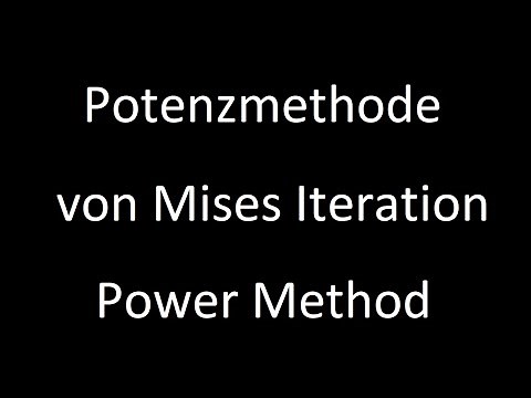 Von Mises Iteration Beispiel | Potenzmethode | Power Method