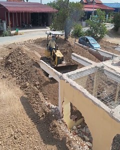 Fresh Project! Bulldozer Mastery: Clearing House & Land Filling with Dump Truck | Bulldozer City