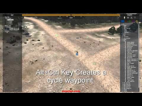 Arma 3 Zeus Tutorials: Cycle Waypoints