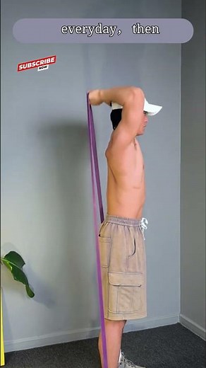 Full Body Elastic Band Workout at Home: Get Strong, Sculpted, and Fit! #shorts #short