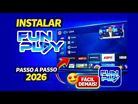 🔥 Fun Play 2026: O MELHOR APP IPTV do Ano! Você Vai Se Surpreender! 😱📺