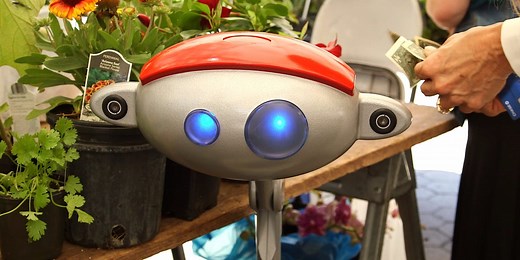 Robots are invading big box stores and want to help you shop