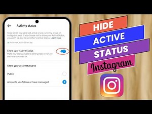 How to Turn Off Active Status on Instagram (Quick & Easy)