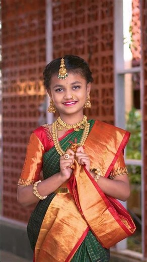Endhayya Saami Cover Song | Traditional Look in Saree ✨ #Ruchitha #endhayyasaami