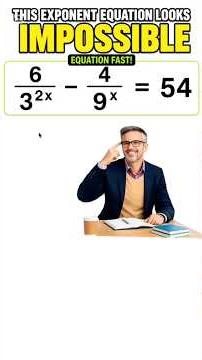 One Simple Trick Solves This Instantly #maths #algebra #exponents