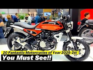 Top 20 Best Motorcycles of Year 2025!