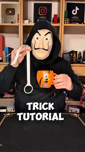Ring magic trick tutorial 🪄 #magic #tricks #magictricks | The Mask Magic Tricks Revealed
