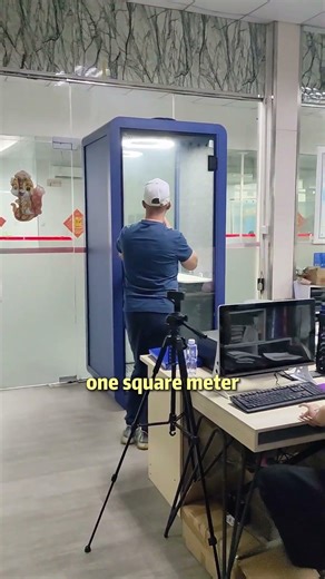 Soundproof cabins are perfect for open-plan offices!