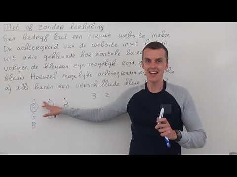 With or without repetition (HAVO mathematics A)