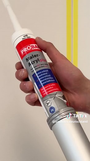 Cleane Acrylfugen gehen so easy! 😮‍💨 #heimwerker #hacks #bauhaus101