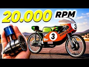 50cc, 6-speed, and 20,000 RPM! The 2-stroke that SOUNDED like a DEVILISH MOSQUITO