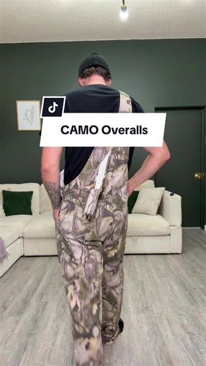 Overalls making a comeback! #camopants #camooveralls #mensfashion #fallfashion #tiktokshopblackfriday