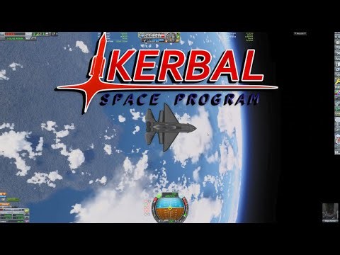Docking SSTO to Space Station | Kerbal Space Program