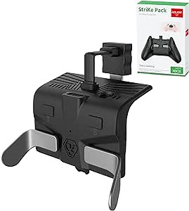 Paddles Attachment for Xbox Series Controller, 2 Programmable Back Buttons, Memory Function, 3.5mm Audio Jack (Not Compatible with Xbox One S/X Controller), Luxi01