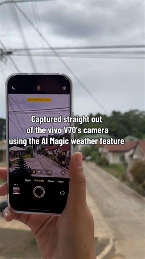 vivo V70 camera test using the AI Magic Weather #vivo #vivov70 #vivov70cameratest #aimagicweather