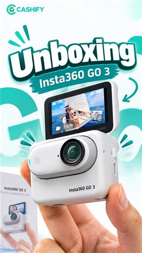 Refurbished Insta360 Go 3 by Cashify Unboxing #Tech
