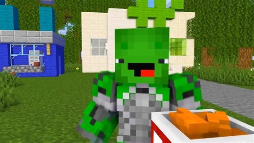 JJ Fell in Love with Girls Transformer Autobot and Decepticon Maizen Minecraft Animation | Maizen Craft