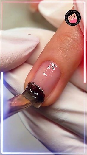 The Best French Manicure Step by Step 💅 Professional Technique Easy for Beginners