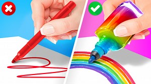 How to draw even better | fantastic painting tricks and easy art ideas for everyone: | 5-Minute Recycle