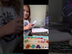 Random color challenge with my sister! Who will win? Watch to find out!