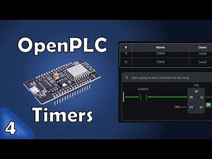 How to Use OpenPLC Timers (TON, TOF, TP) | IEC 61131-3 PLC programming for Industry 4.0