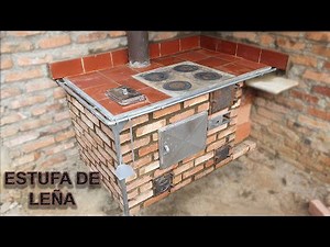 ESTUFA REGULADORA DE HUMO ECOLÓGICA-WOOD STOVE-HOW TO BUILD A BRICK BARBECUE