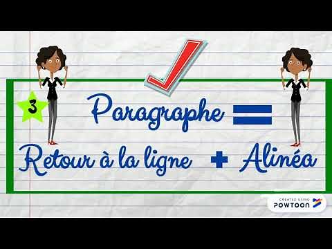 Ecriture - Le Paragraphe
