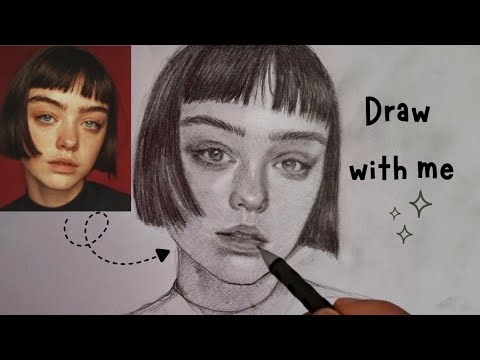 How to draw a realistic portrait | Step by step tutorial