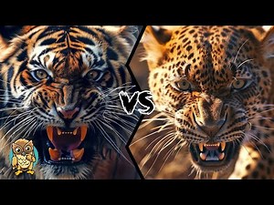 Wild Battle: Tiger vs Leopard - The Ultimate Showdown