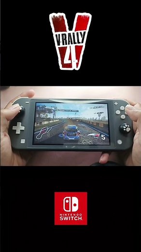 V RALLY 4 || NINTENDO SWITCH LITE GAMEPLAY #games #nintendo #gaming