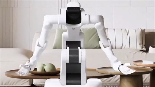 会变形的Vega移动底盘人形机器人，灵活伸缩高度达到2米2_腾讯新闻