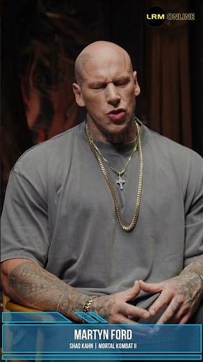 Martyn Ford on Shao Kahn in Mortal Kombat II